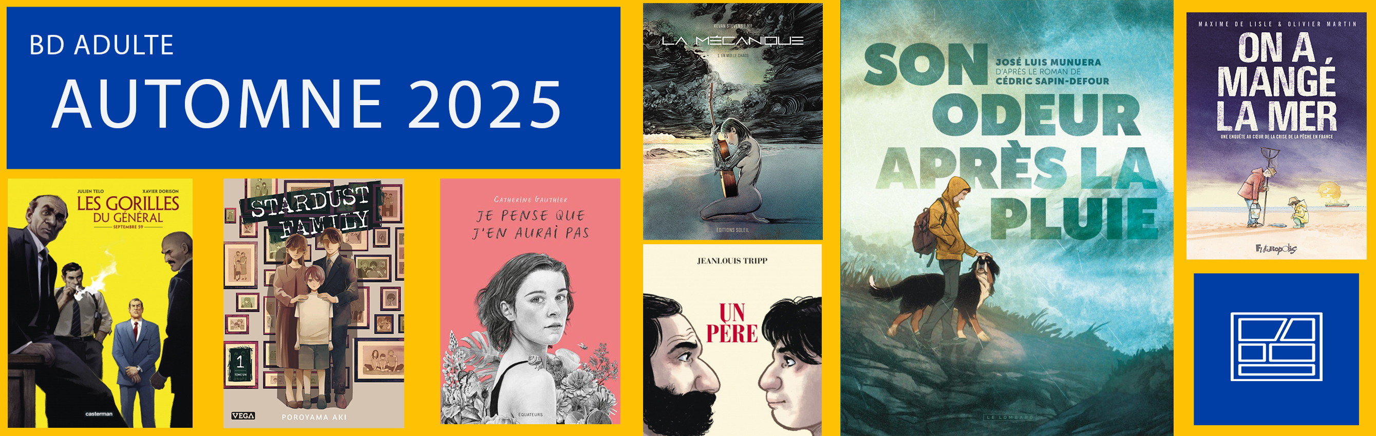 NOUVEAUTES BD AUTOMNE 25
