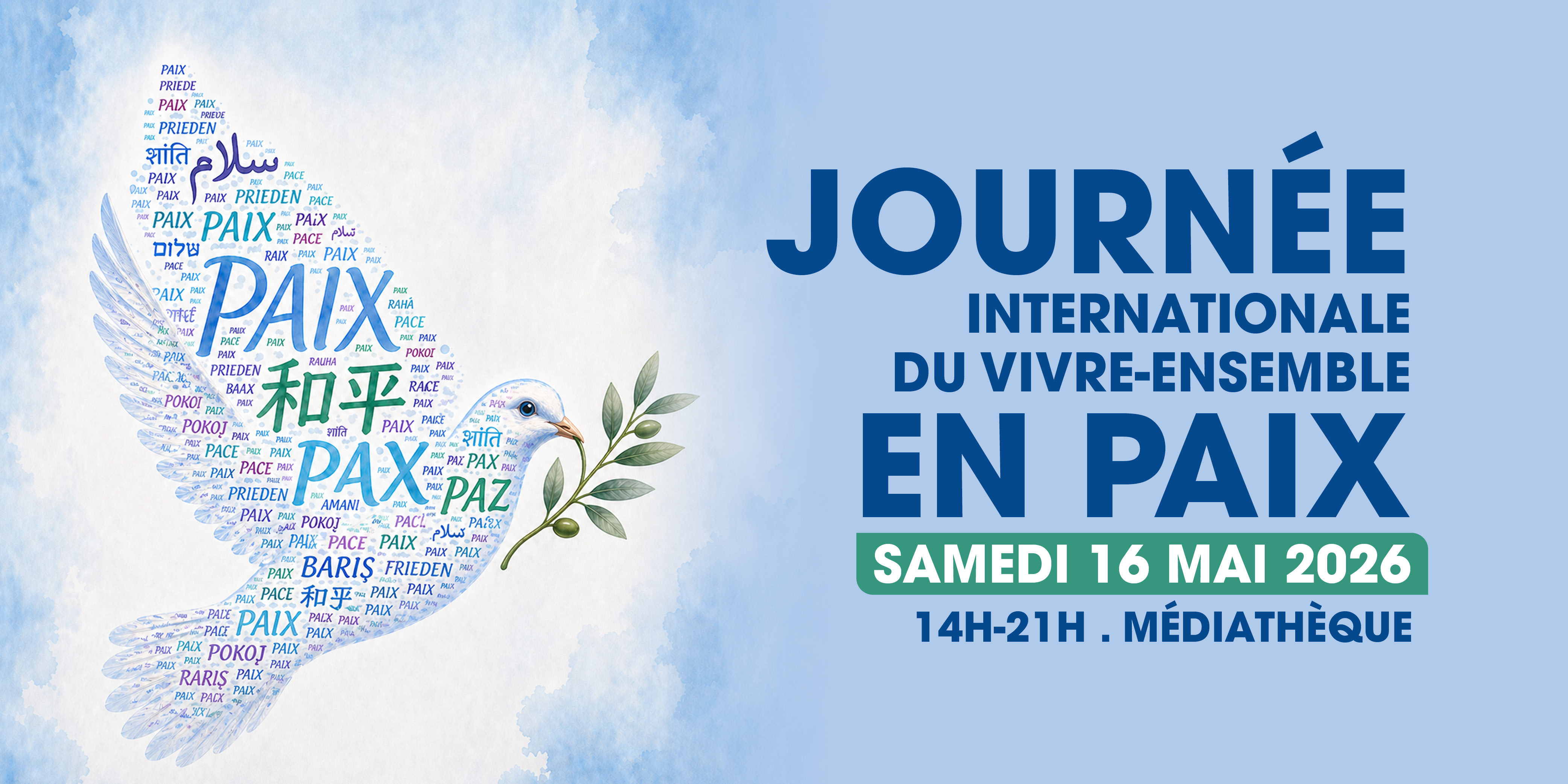 Journée internationale vive-ensemble en paix samedi 16 mai