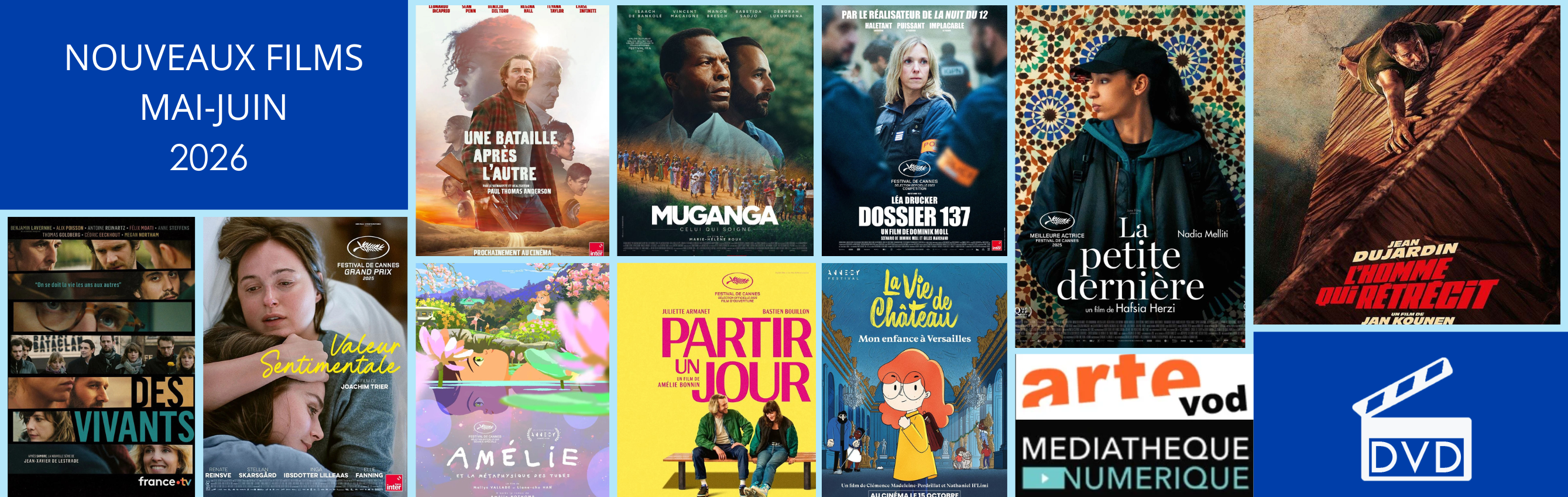 NOUVEAUTES DVD MAI-JUIN