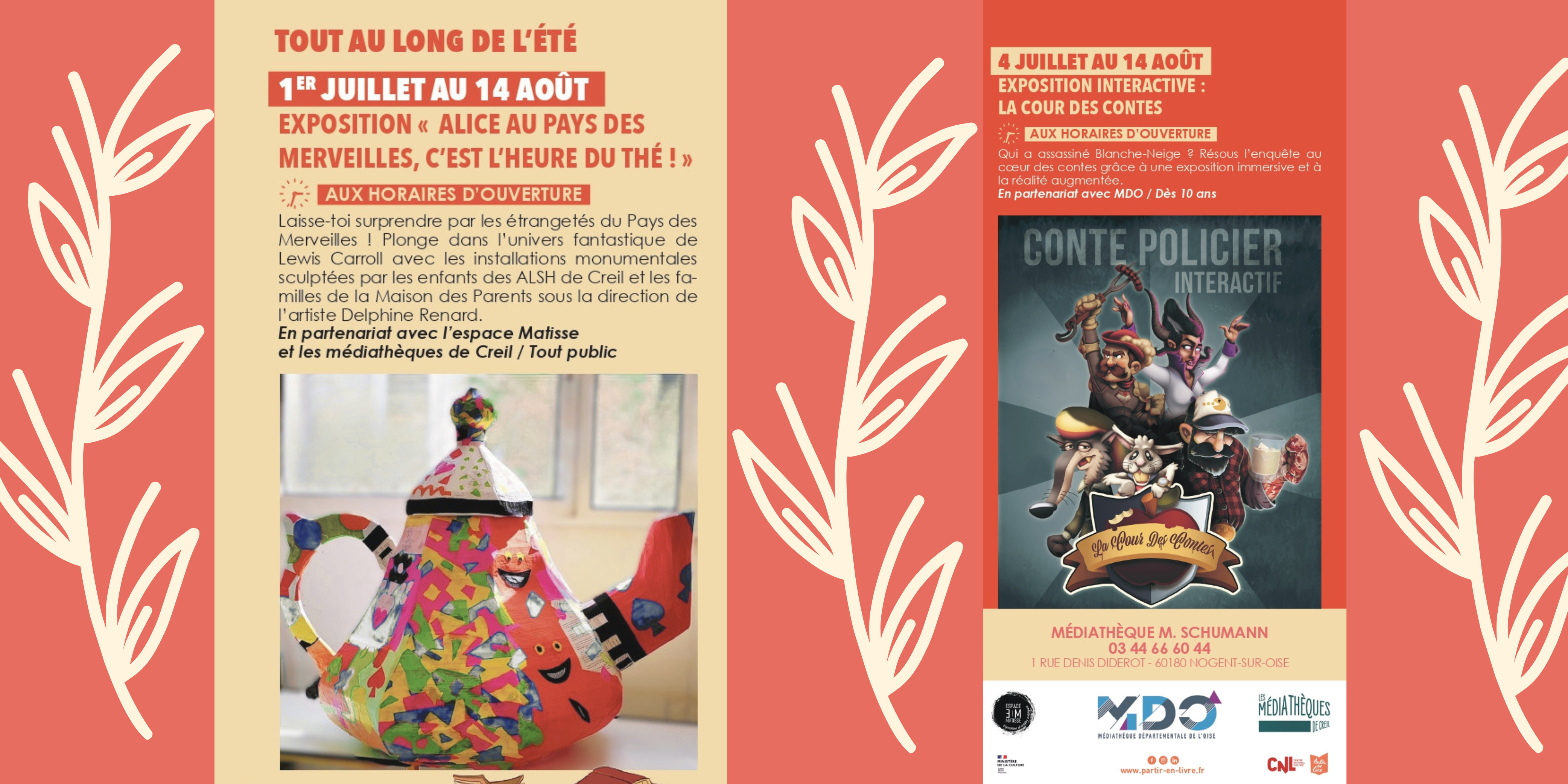 EXPOSITIONS ETE PARTIR EN LIVRE