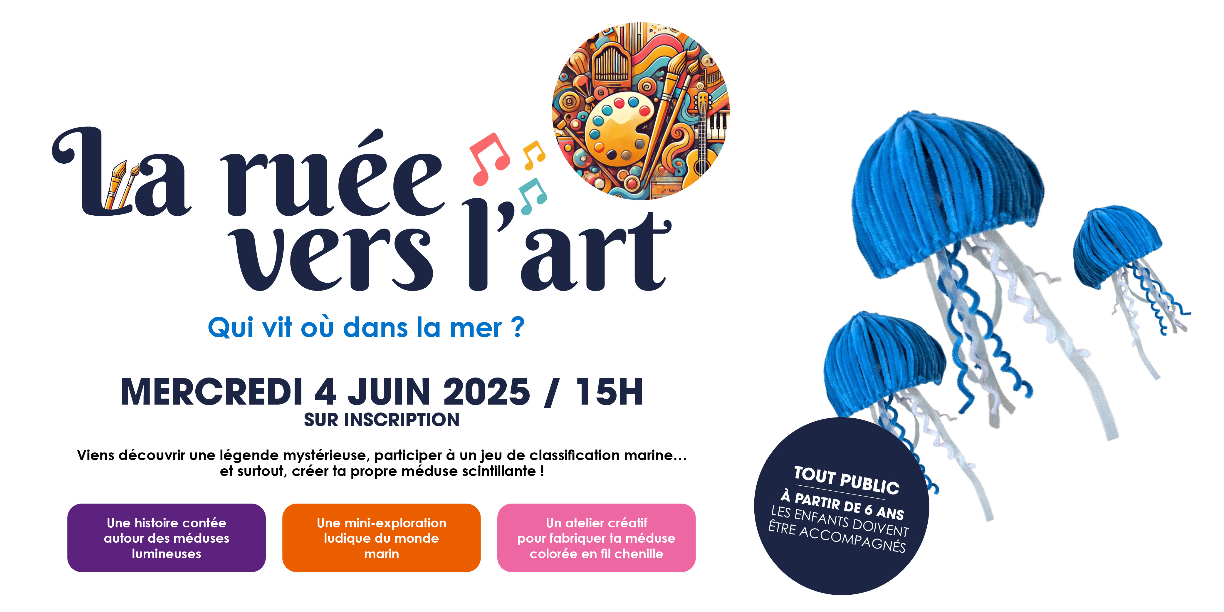LA RUEÉ VERS L’ART 4 JUIN