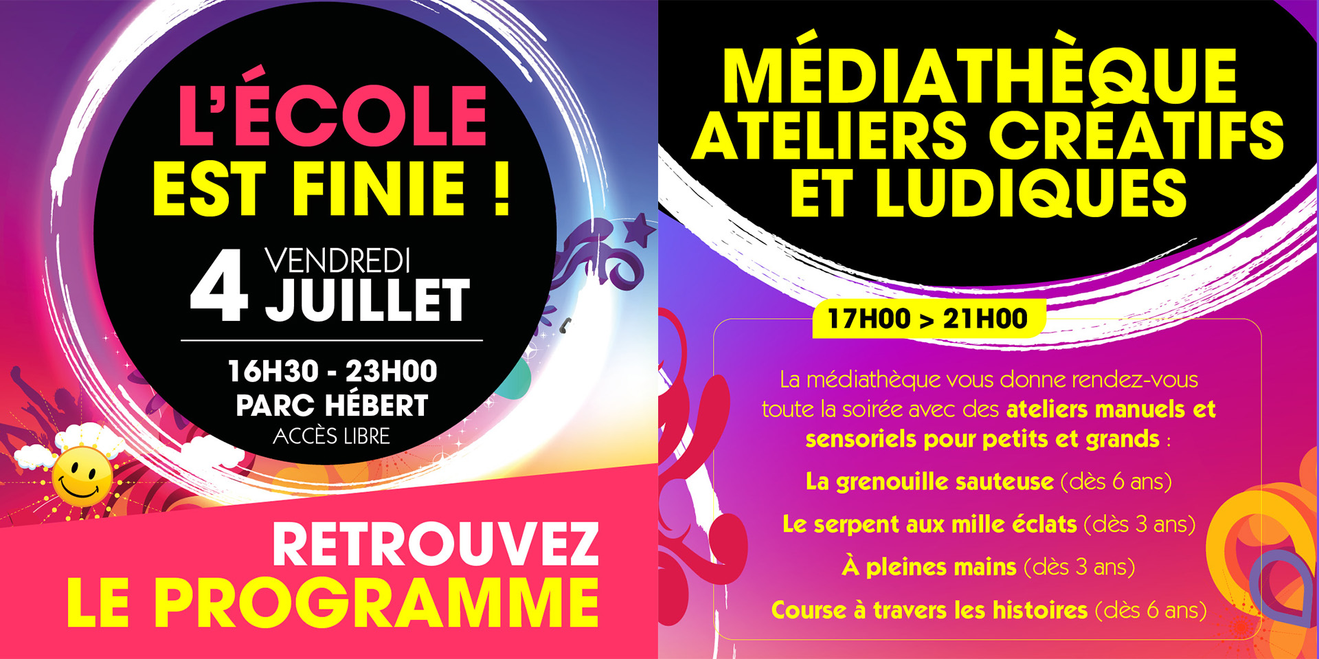 L'école est finie!